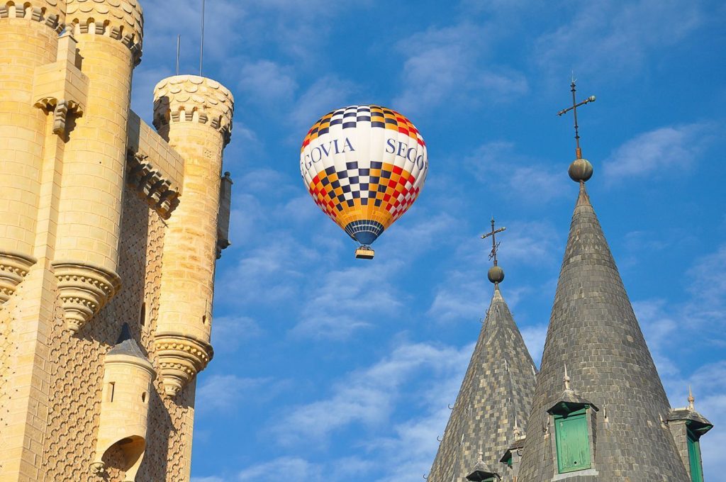 Globo de "Siempre en las nubes" con el que realizar vuelos en globo en Madrid