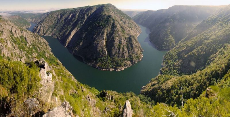 Cabo do mundo es uno de los rincones románticos de Galicia que ver en la Ribeira Sacra