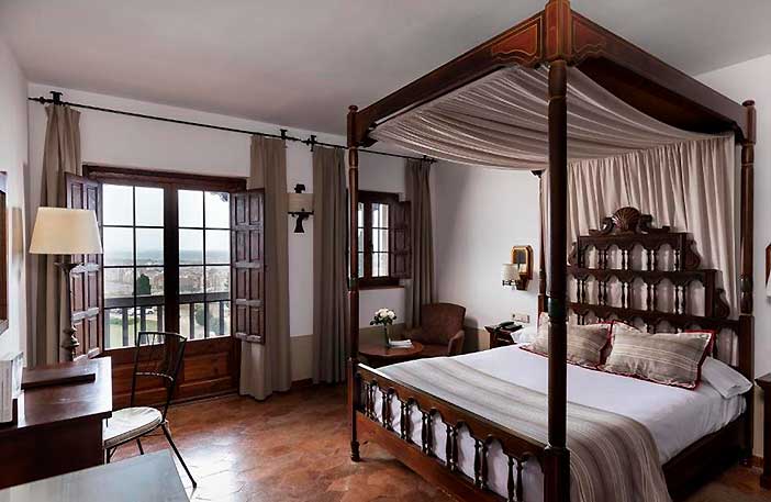 Habitación del Parador de Tortosa