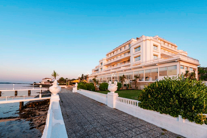 El Eurostars Gran Hotel La Toja es uno de los mejores balnearios de Galicia desde hace años