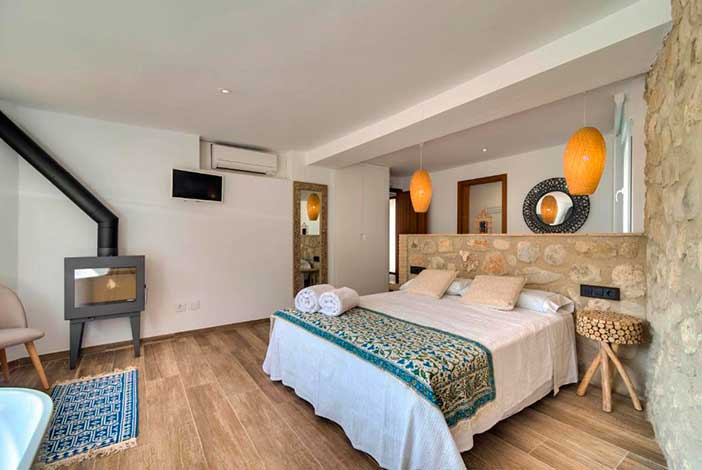 El Secret de la Foradá es un bonito hotel para adultos con jacuzzi de Alicante