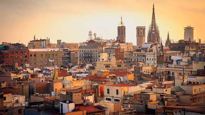 Barcelona es una ciudad estupenda para planes en pareja románticos