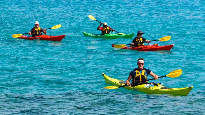 Gavá es un buen sitio para disfrutar del kayak en la provincia de Barcelona