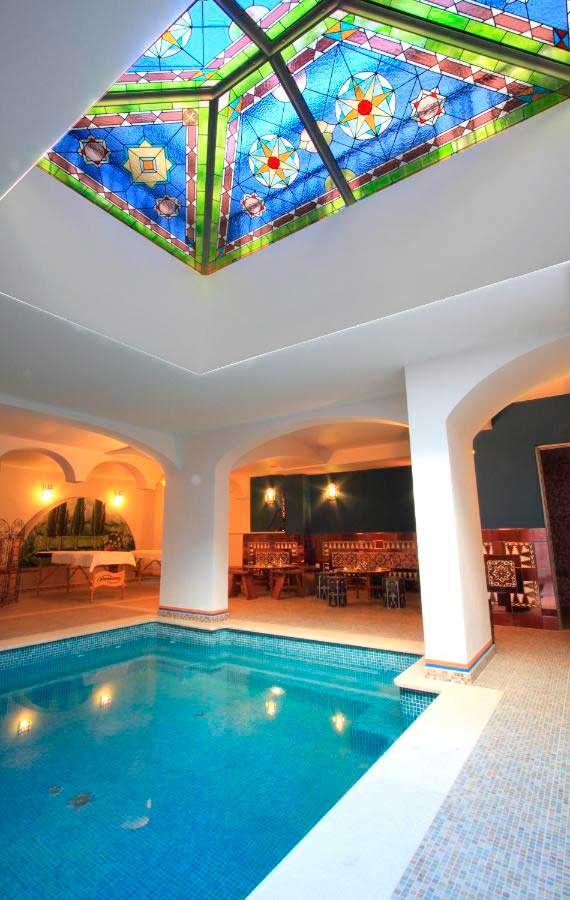 Los baños árabes de Casa Baños de la Villa están en Priego de Córdoba