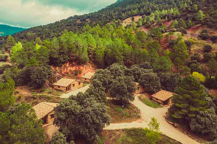 La cabañas Río mundo son de las mejores cabañas en Castilla- La Mancha para disfrutar de la Naturaleza