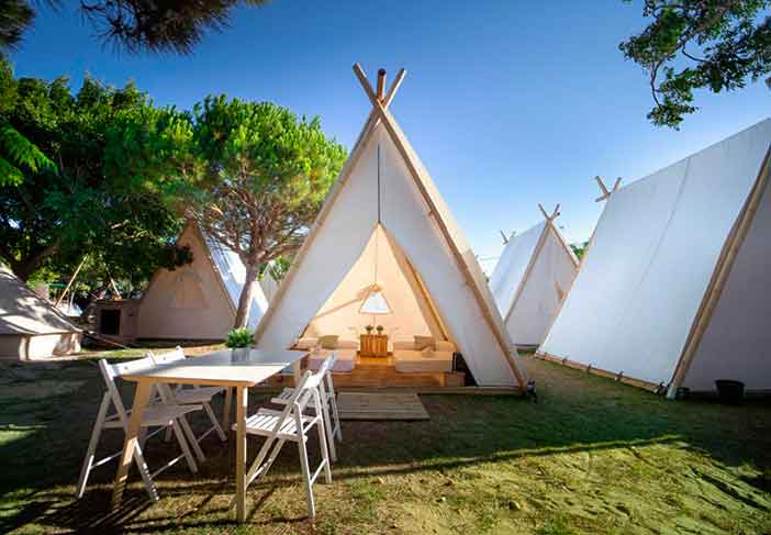 Kampaoh es el mejor lugar para disfrutar del glamping en Castilla-La Mancha