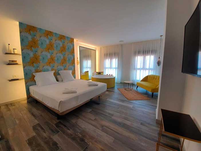 Las suites con jacuzzi Prado Sastre son de las mejores habitaciones con jacuzzi en el centro de Alicante