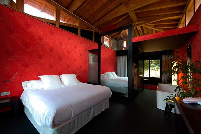El hotel Ellauri es un hotel para adultos romántico en el País Vasco