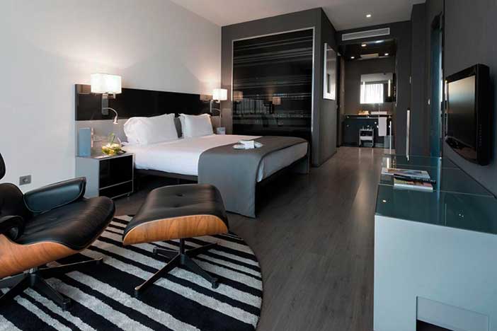 Eurostars Palace es un hotel de Córdoba con jacuzzi privado muy moderno