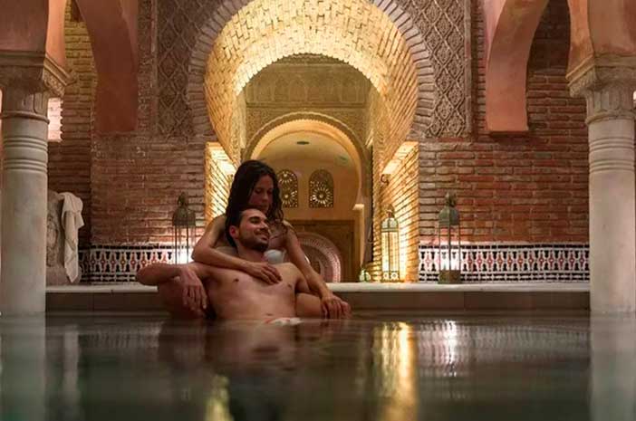 El Hammam Al Andalus tiene uno del os mejores baños árabes con hammam de Granada