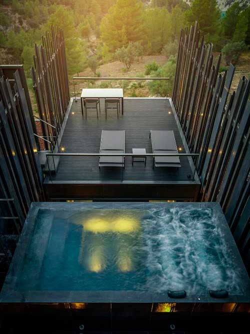 Vivood Landscape es un hotel de Valencia con varios tipos de habitaciones con piscina privada