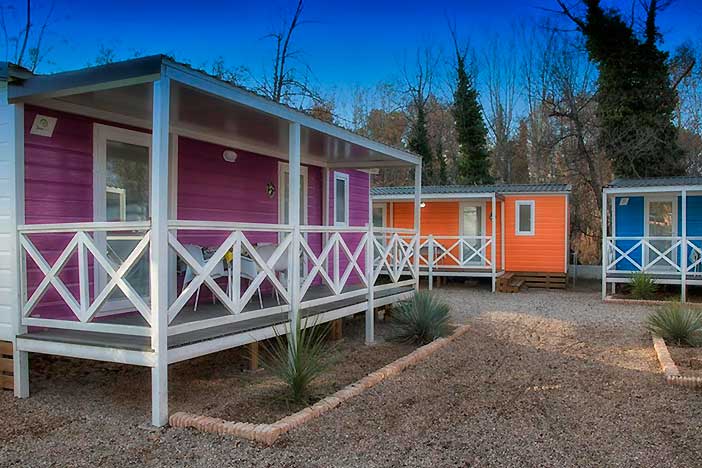 Aranjuez Camping & Bungalows es un buen camping cerca de Madrid con bungalows