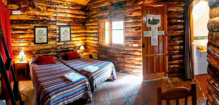 El camping Cabañas JIbera de Líbar es uno de los campings de la Sierra de Cádiz más clásicos