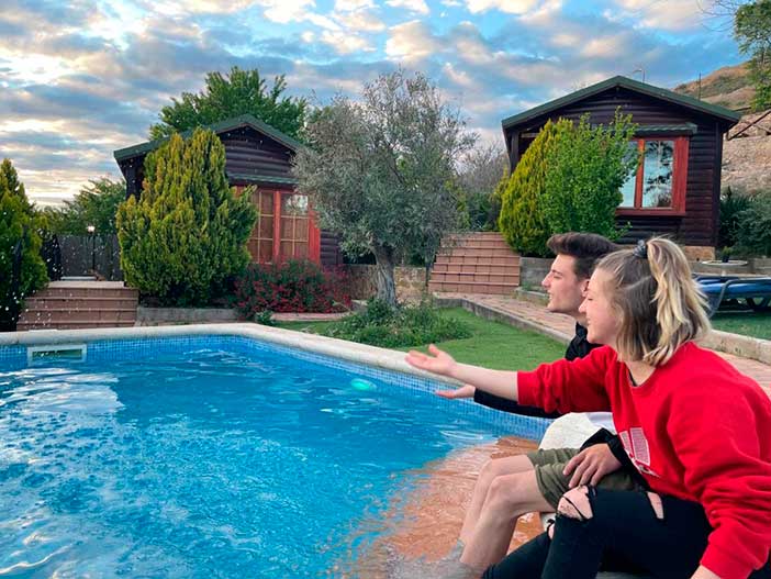 El Descansito tiene unas de las mejores cabañas románticas cerca de Madrid para parejas que buscan escapadas de fin de semana