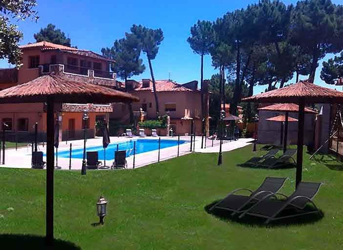 La Villa de Don Quijote es un hotel rural en Cuenca con piscina y chimenea