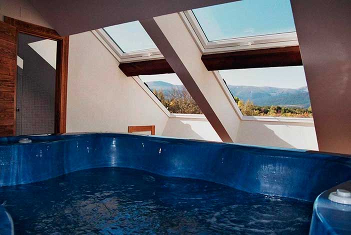 Los espinares es un bonito hotel rural con jacuzzi en Segovia a una hora y media de Madrid