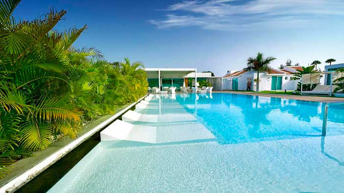 Seven hotel & welness es el único hotel con jacuzzi en la habitación de Gran Canaria sólo para hombres gays