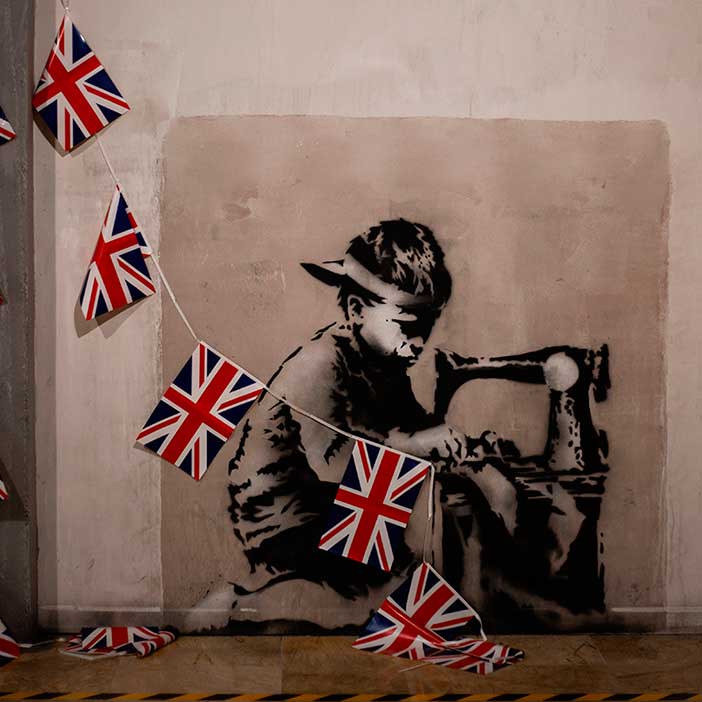 Ir al Museo Banksy es uno de los planes en pareja en Barcelona más de moda